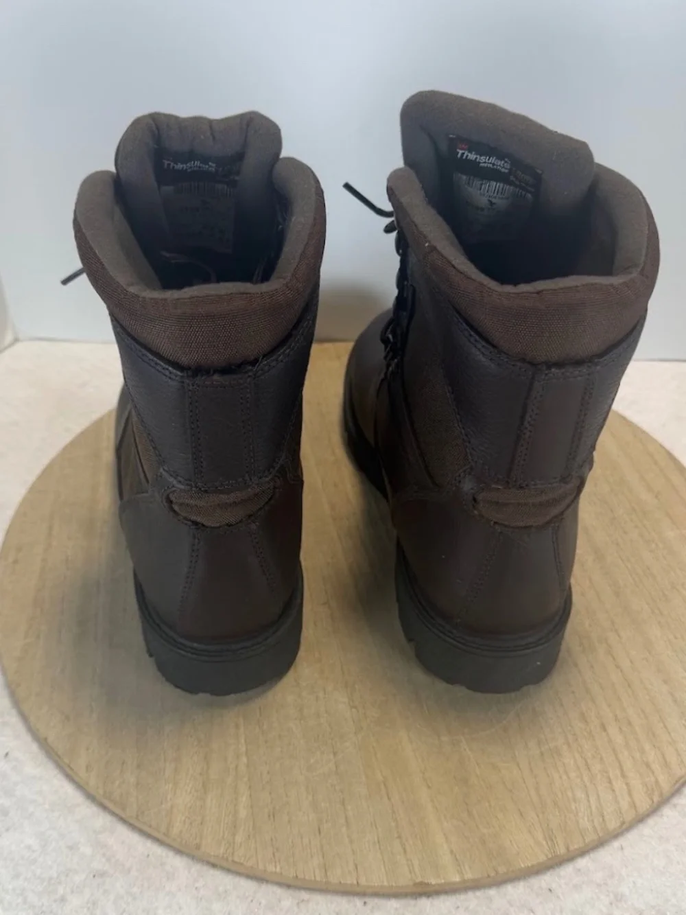 Georgia Boot G109 Mens 9.5W Brown Waterproof 600G Thinsulate Insulated NWOT